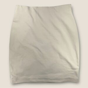 Philosophy Elegant Off-White Pencil Skirt